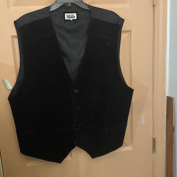 Basic edition men’s extra-large leather vest - Picture 1 of 2